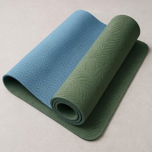 Double-Sided Non-Slip Yoga Mat - Textured Surface for Stability, Eco-Friendly Material
