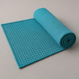 Non-Slip Yoga Mat Towel - Grip Surface for Stability, Absorbent & Machine Washable