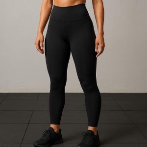 Women's Workout Leggings - High-Waisted Compression Tights, Moisture-Wicking for Gym