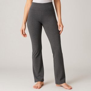 Women's Cotton Stretch Yoga Pants - Breathable Soft Fabric, Flexible Fit for Workouts